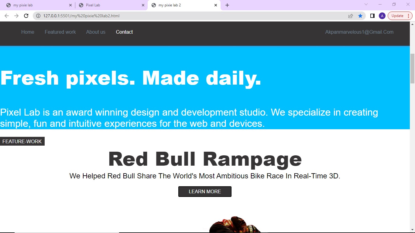 PixelLab Website Replica